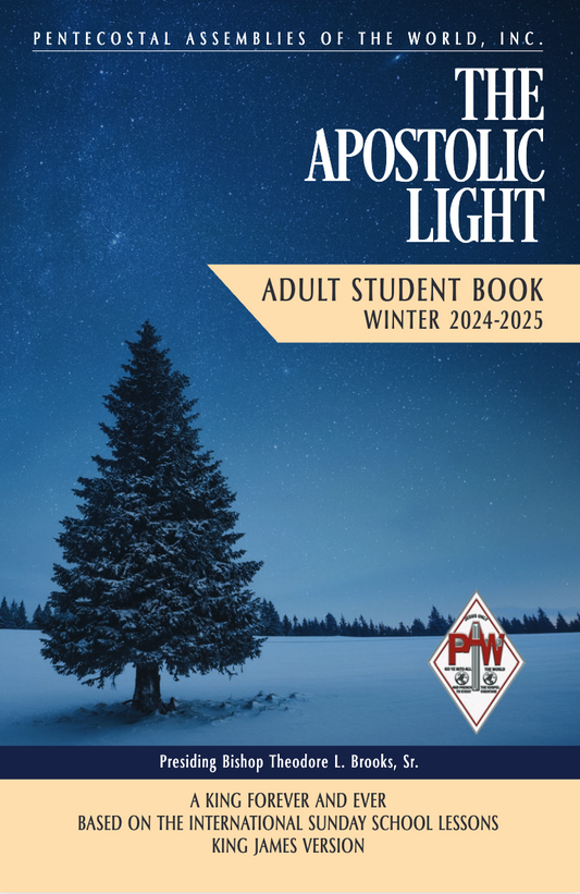 Winter 2024-2025 Apostolic Light Adult STUDENT Book Regular Print