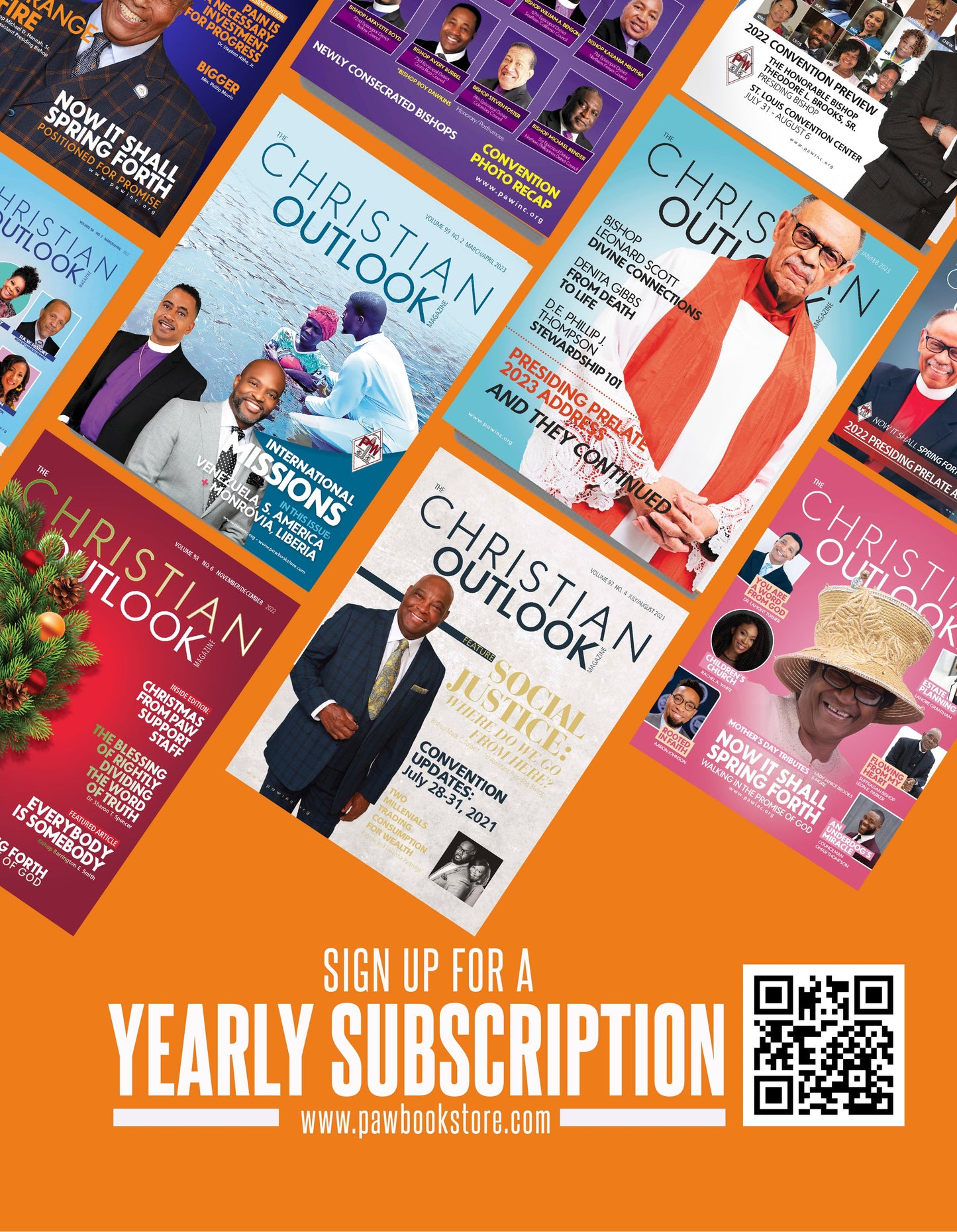 1 YEAR CHRISTIAN OUTLOOK SUBSCRIPTION (January/February 2025 start date)