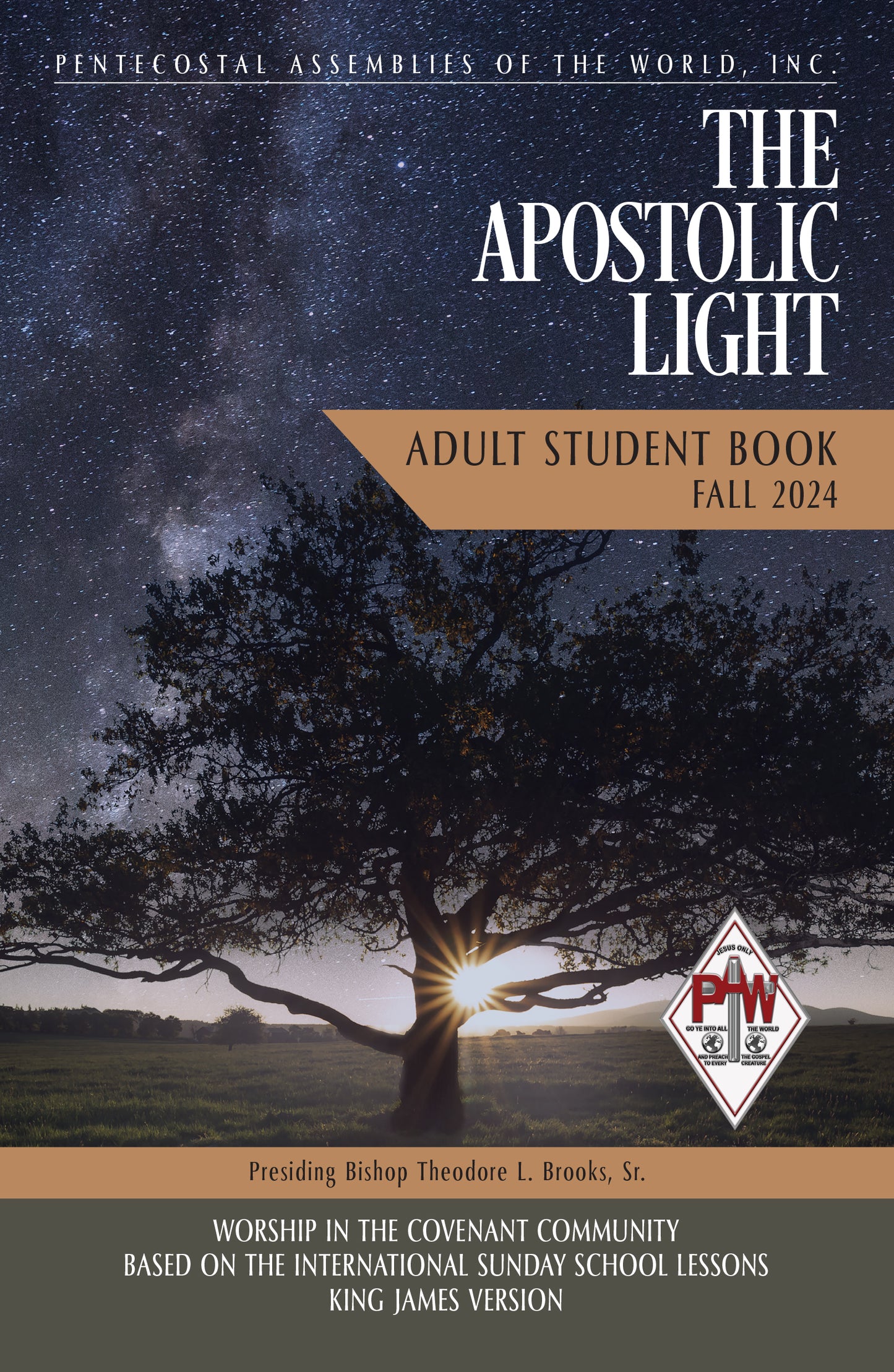 Fall 2024 Apostolic Light Adult STUDENT Book Regular Print