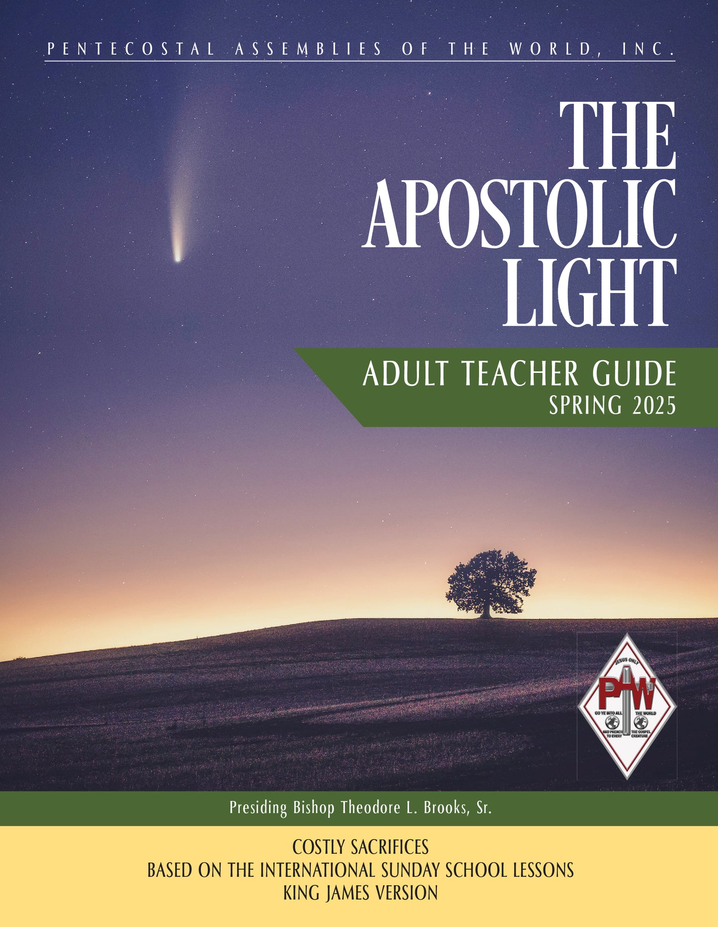 Spring 2025 Apostolic Light Adult TEACHER Book - Regular Print Ships Feb 24